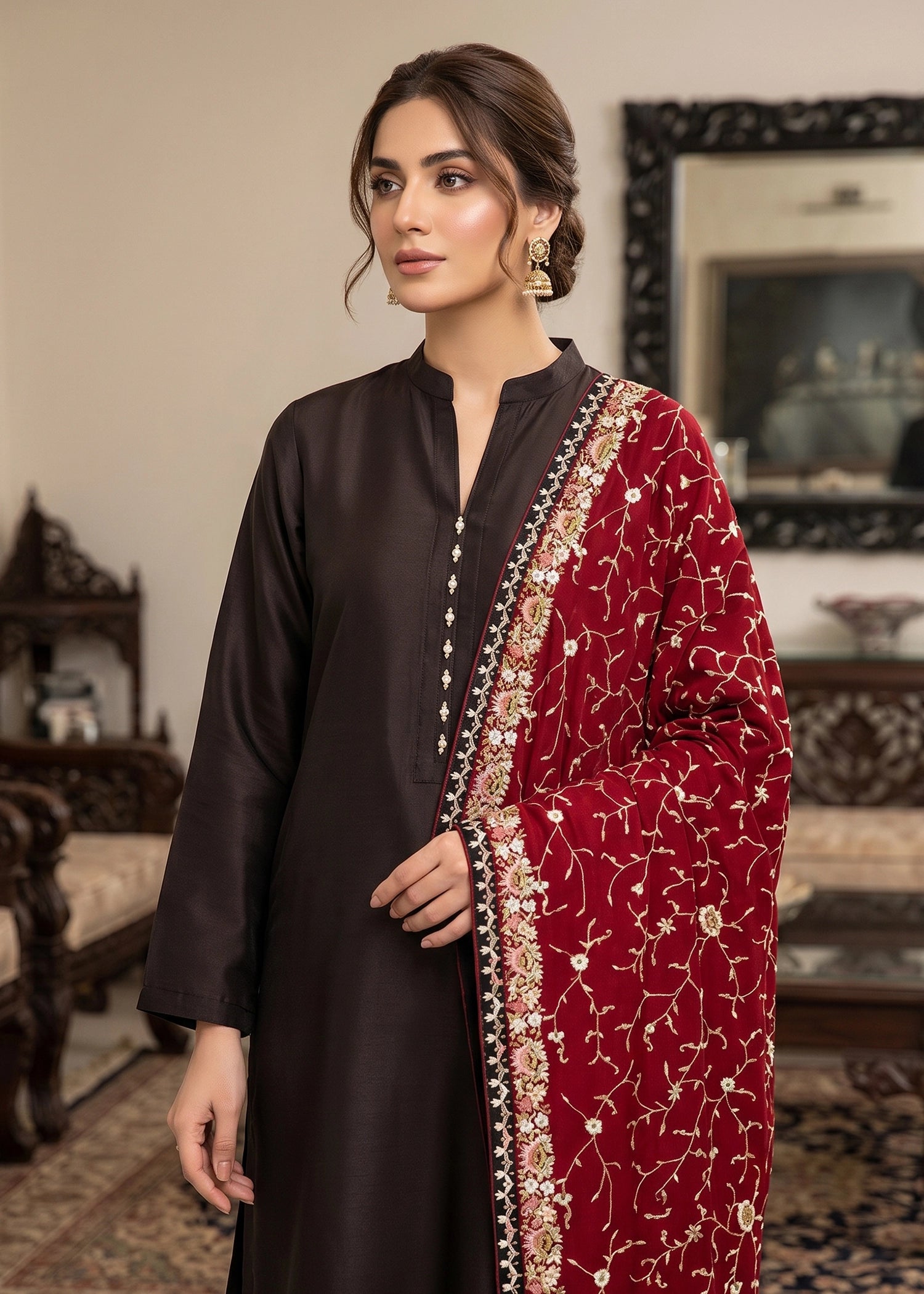 Rani - Maroon